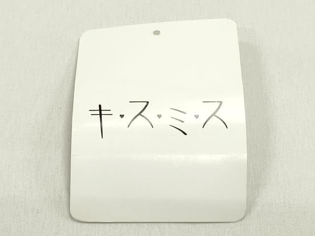 平和屋着物●全通柄袋帯 幾何学間道 金糸 DAAY0233ob
