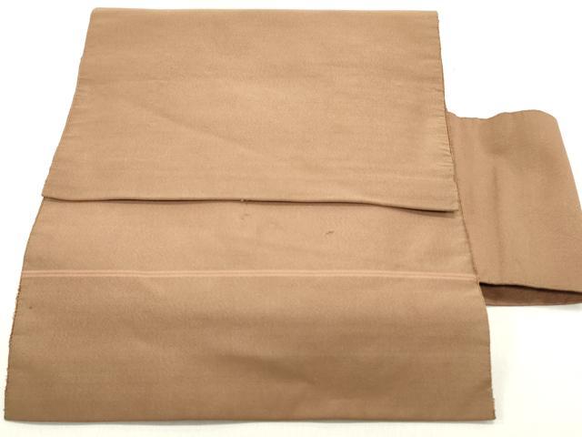 平和屋着物●爪掻き本綴れ　つけ帯　風景文　金糸　正絹　逸品　DAAY0368ob