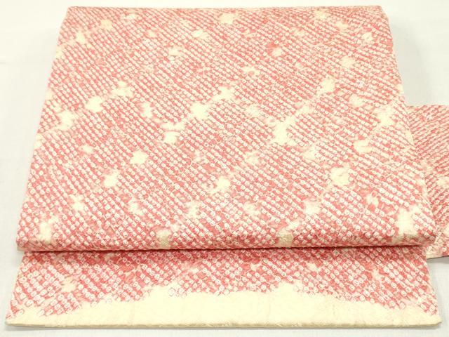 平和屋着物○名門 藤娘きぬたや・総絞り 九寸名古屋帯