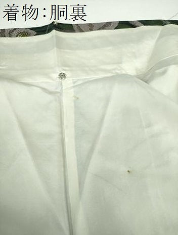 平和屋着物●本場染大島紬　アンサンブル　草花文　正絹　逸品　未使用　DAAY1001ps