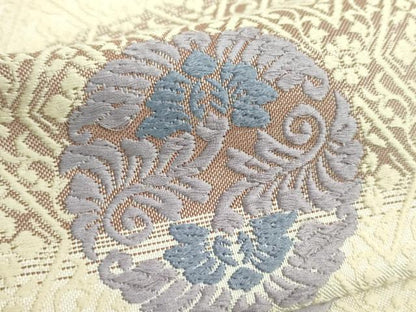 平和屋着物●ワンタッチつけ帯 唐織 花丸文 正絹 逸品 DAAY1032ps