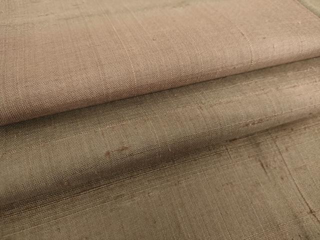 平和屋着物●訪問着　作家物　紬地　横段文　正絹　逸品　DAAY1088ps