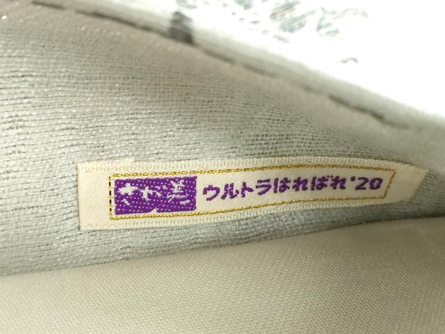平和屋着物▽六通柄袋帯 スリーシーズン帯 春 夏 秋 小花市松文 ラメ糸 さが美扱い 正絹 逸品 DAAY1133ps