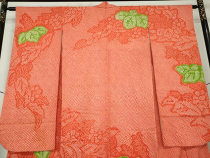 平和屋着物●豪華振袖　総絞り　桐　正絹　逸品　DAAY1407ps