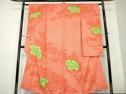 平和屋着物●豪華振袖　総絞り　桐　正絹　逸品　DAAY1407ps