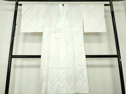 平和屋着物●洗える最高級着物 ＜英＞はなぶさ謹製 長襦袢 無双仕立て 鱗地紋 暈し染め 逸品 DAAY1433ps