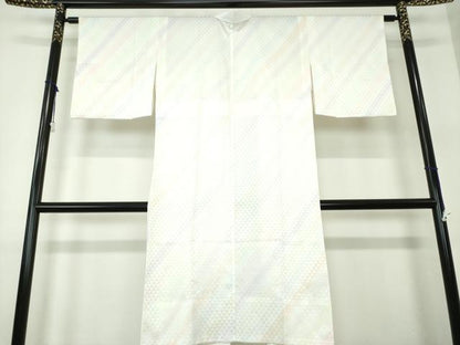 平和屋着物●洗える最高級着物 ＜英＞はなぶさ謹製 長襦袢 無双仕立て 鱗地紋 暈し染め 逸品 DAAY1433ps