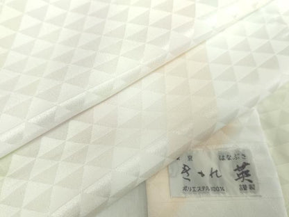 平和屋着物●洗える最高級着物 ＜英＞はなぶさ謹製 長襦袢 無双仕立て 鱗地紋 暈し染め 逸品 DAAY1433ps