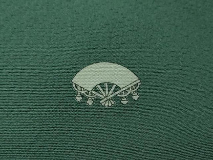 平和屋着物●上質な色無地 虫襖色 正絹 逸品 DAAY1468ps
