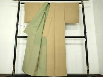 平和屋着物●江戸小紋　鮫小紋柄　正絹　逸品　DAAY1483ps