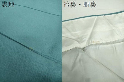 平和屋着物●上質な色無地　舛花色　正絹　逸品　DAAY1495ps