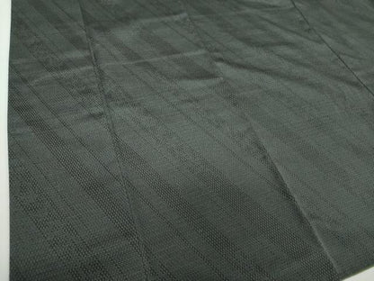 平和屋着物●本塩沢 110亀甲 斜線文 正絹 逸品 DAAY1520ps