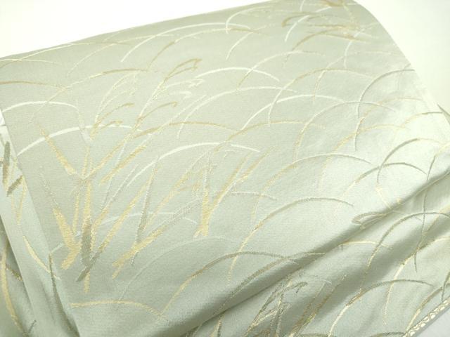 平和屋着物●ワンタッチつけ帯 芒文 金銀糸 正絹 逸品 DAAY1660ps
