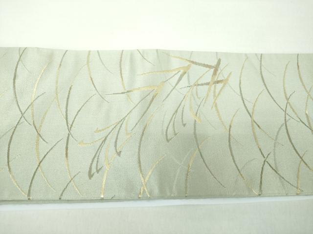 平和屋着物●ワンタッチつけ帯 芒文 金銀糸 正絹 逸品 DAAY1660ps