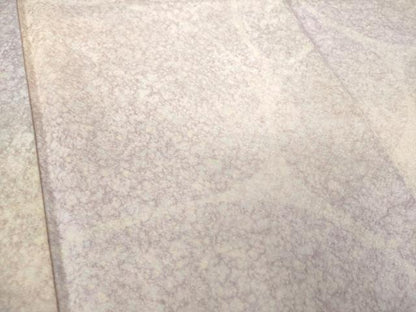 平和屋着物●上質な小紋 霞文 反端付き ロング丈 正絹 逸品 DAAY1663ps
