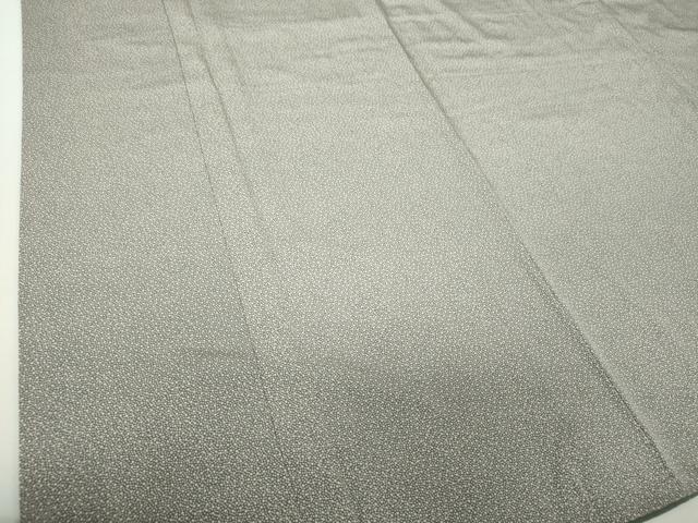 平和屋着物●江戸小紋　中條隆一　薩摩島津家留形大小霰　反端付き　正絹　逸品　DAAY1733ps 平和屋着物○江戸小紋 中條隆一 薩摩島津家留形大小霰 反