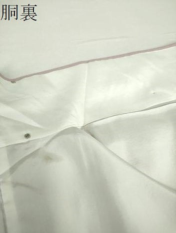 平和屋着物●伝統工芸師 服部光擴 江戸小紋 訪問着 鮫小紋柄 風景花文 正絹 逸品 DAAY1745ps