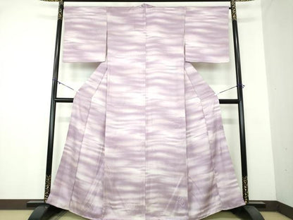 平和屋着物●訪問着　霞花菱地紋　暈し染め　正絹　逸品　DAAY1774ps