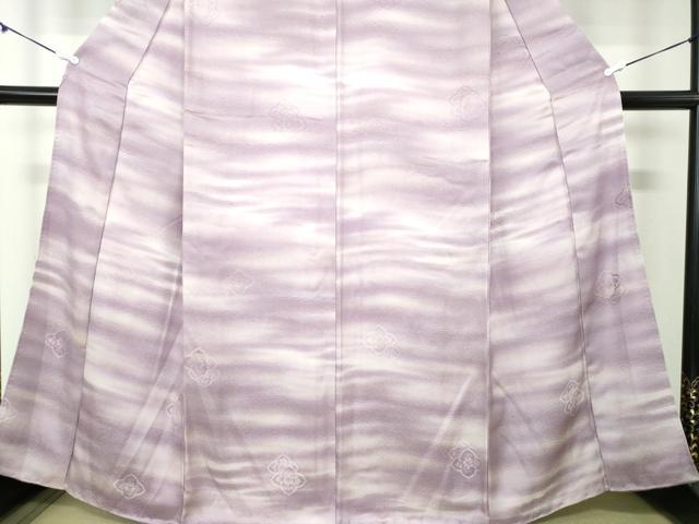 平和屋着物●訪問着　霞花菱地紋　暈し染め　正絹　逸品　DAAY1774ps