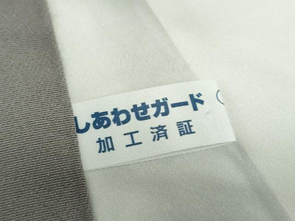 平和屋着物●豪華色留袖　作家物　几帳花文　金彩　正絹　逸品　DAAY1818ps