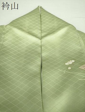平和屋着物●訪問着 駒刺繍 吹き寄せ花籠文 金彩 正絹 逸品 DAAY1832ps