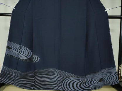 平和屋着物●訪問着　流水文　正絹　逸品　DAAY1841ps
