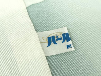 平和屋着物●上質な小紋 ろうけつ染め 花鳥唐草文 ロング丈 正絹 逸品 DAAY1963ps