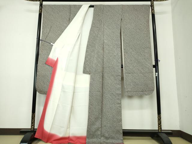 平和屋着物●豪華振袖 総絞り 黒地 正絹 逸品 DAAY1989ps