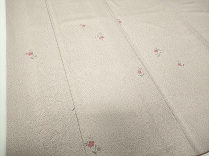 平和屋着物●小紋 草花文 洗える着物 DAAY1993ps