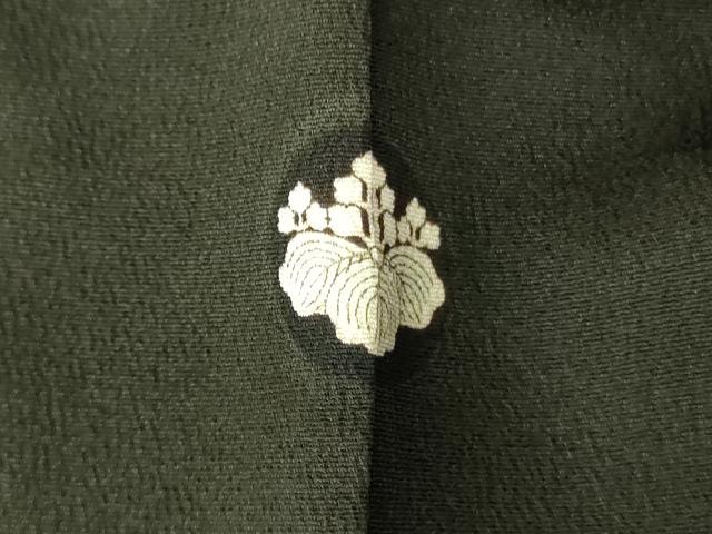 平和屋着物■豪華黒留袖　駒刺繍　菊　松竹梅　銀糸　正絹　逸品　DAAY2156op