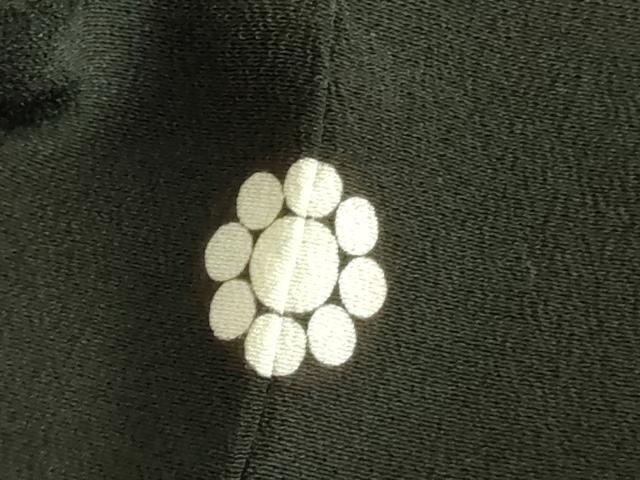 平和屋着物■豪華黒留袖　刺繍　吉祥飛鶴文　金彩　正絹　逸品　DAAY2209op