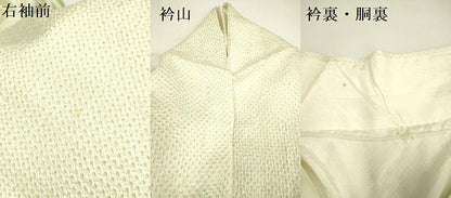 平和屋着物●訪問着　総絞り　草花　正絹　逸品　DAAY2450op