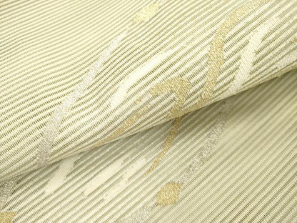 平和屋着物＊夏物 絽綴れ 太鼓柄袋帯 抽象文様 金銀糸 正絹 逸品 DAAY2905op