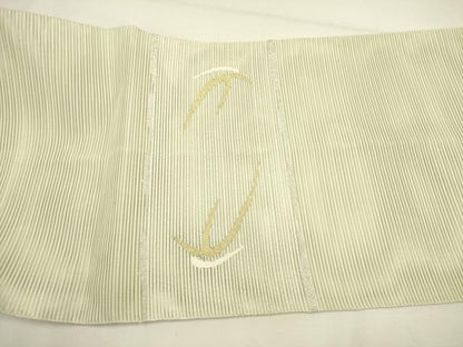 平和屋着物＊夏物 絽綴れ 太鼓柄袋帯 抽象文様 金銀糸 正絹 逸品 DAAY2905op