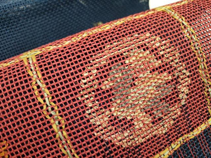 平和屋着物＊夏物 八寸名古屋帯 抽象文様 正絹 逸品 DAAY2922op