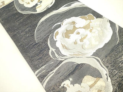平和屋着物＊夏物 六通柄袋帯 薫風 金糸 正絹 逸品 DAAY2923op