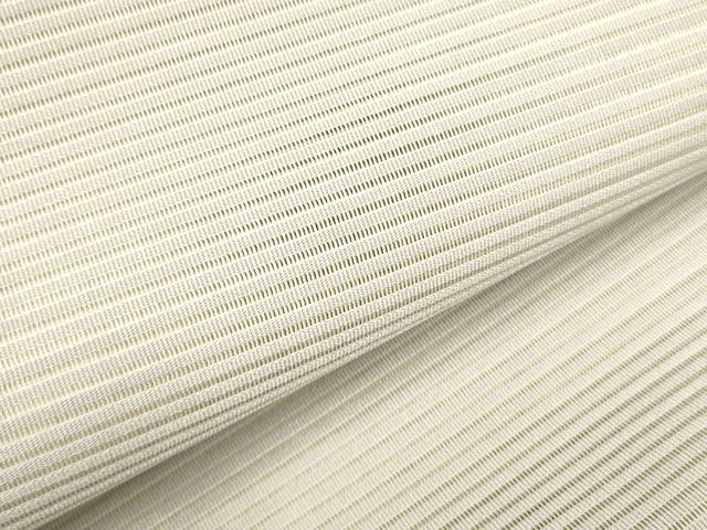 平和屋着物＊夏物 絽綴れ 八寸名古屋帯 薄梅鼠色 正絹 逸品 DAAY2935op