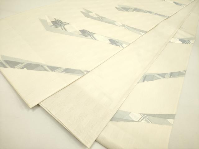 平和屋着物＊夏物 六通柄袋帯 抽象文様 正絹 逸品 DAAY2936op