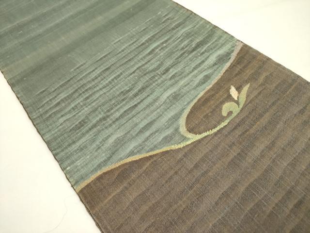 平和屋着物＊夏物 太鼓柄袋帯 涼風微香文 正絹 逸品 未使用 DAAY2939op