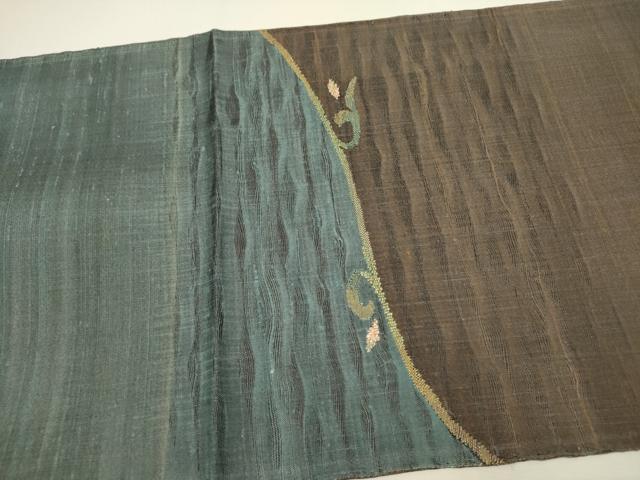 平和屋着物＊夏物 太鼓柄袋帯 涼風微香文 正絹 逸品 未使用 DAAY2939op