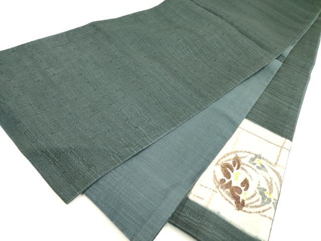 平和屋着物＊夏物 太鼓柄袋帯 花丸文 正絹 逸品 DAAY2956op
