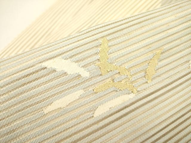 平和屋着物＊夏物 絽綴れ 八寸名古屋帯 草花文 正絹 逸品 DAAY2977op