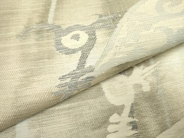 平和屋着物＊夏物 六通柄袋帯 群れ鳥 スリーシーズン 春夏秋 正絹 逸品 DAAY2986op