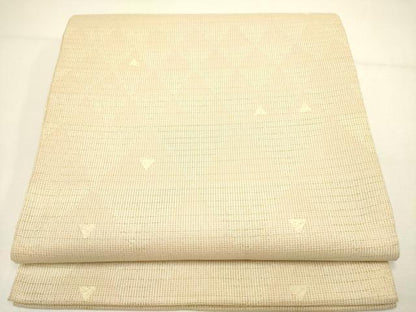 平和屋着物＊夏物 六通柄袋帯 鱗文 金糸 正絹 逸品 DAAY2999op