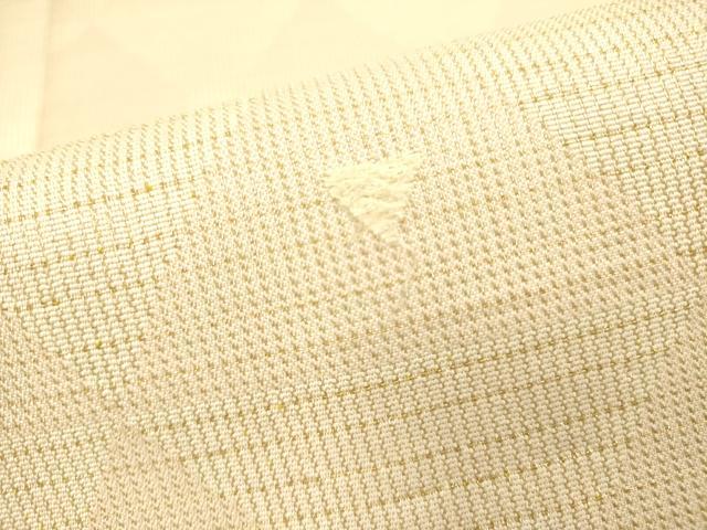 平和屋着物＊夏物 六通柄袋帯 鱗文 金糸 正絹 逸品 DAAY2999op