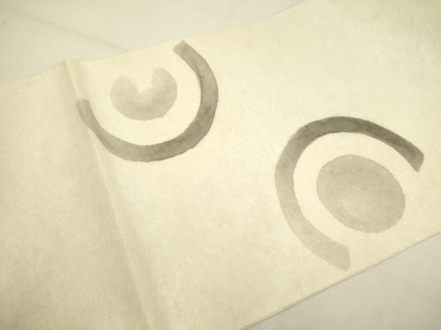 平和屋着物＊夏物 太鼓柄袋帯 幾何学文様 正絹 逸品 DAAY3000op