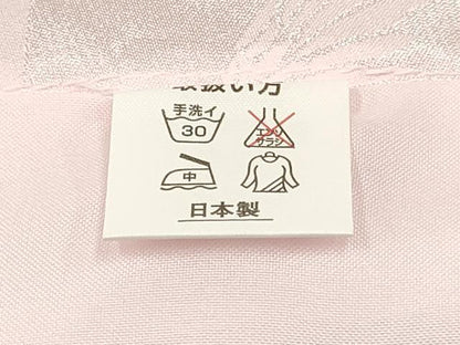 平和屋着物●女の子　子供　長襦袢　単衣　飛鶴亀甲花地紋　洗える着物　新品　DAAY3017ma
