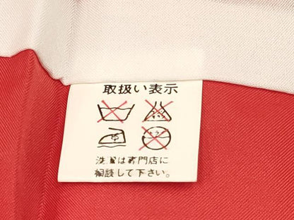 平和屋着物[]七五三　女の子　３歳　祝着　三つ身　鞠花文　銀彩　逸品　DAAY3110ma