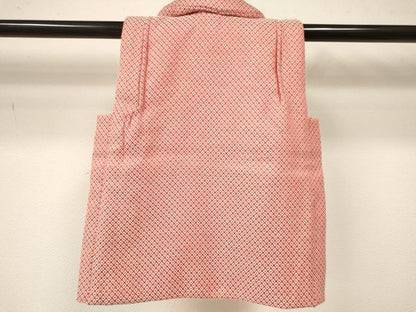 平和屋着物[]女の子　子供　被布　菱文　逸品　DAAY3168ma