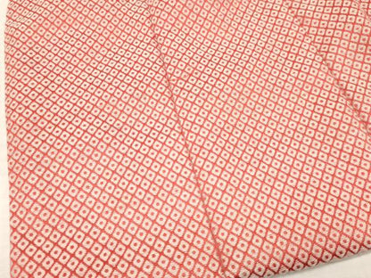 平和屋着物[]女の子　子供　被布　菱文　逸品　DAAY3168ma